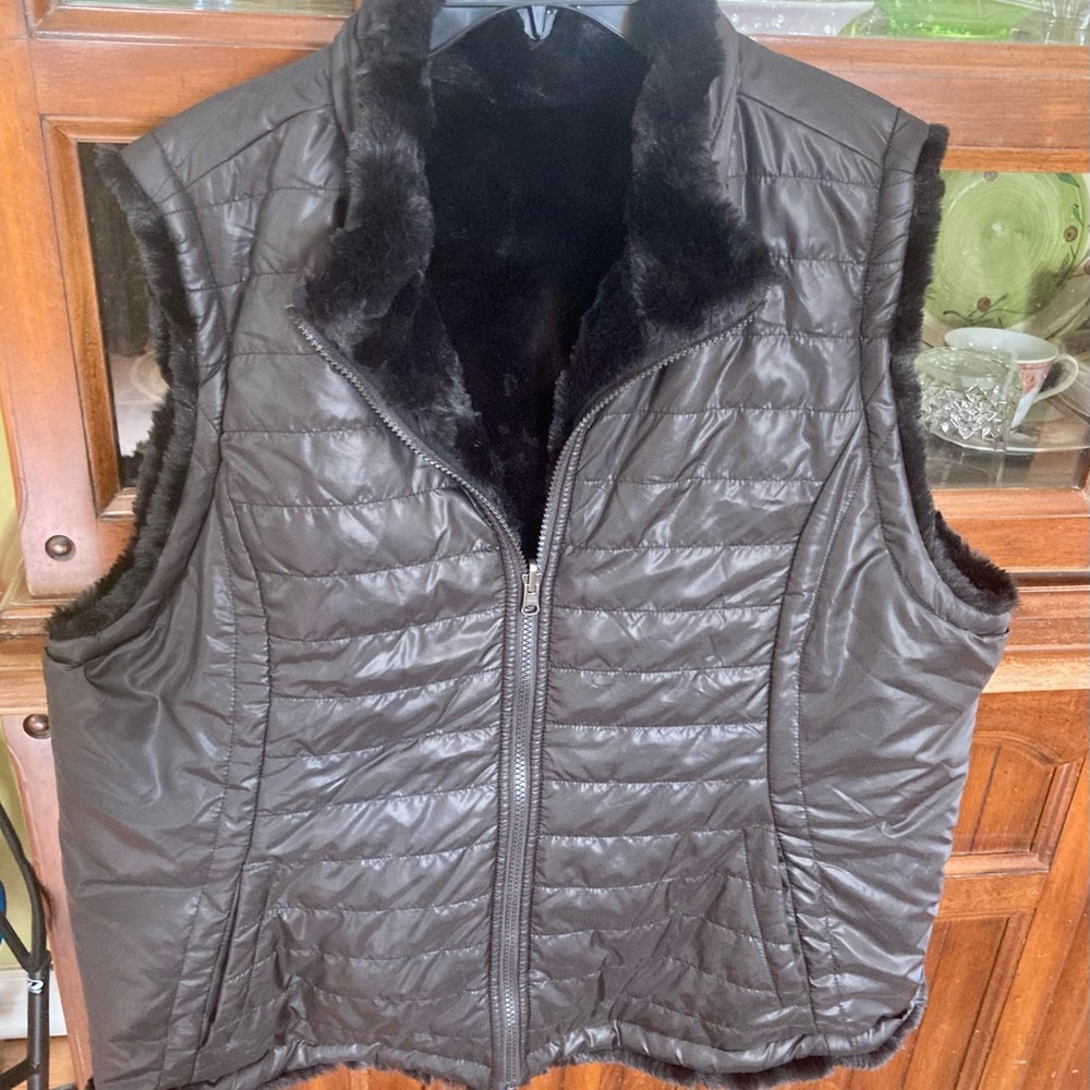 Women’s Nicole Miller Original Reversible Vest XXL